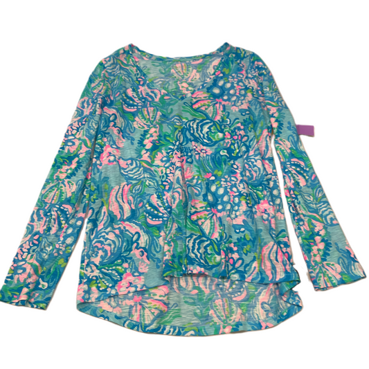 Top Long Sleeve Designer By Lilly Pulitzer  Size: M