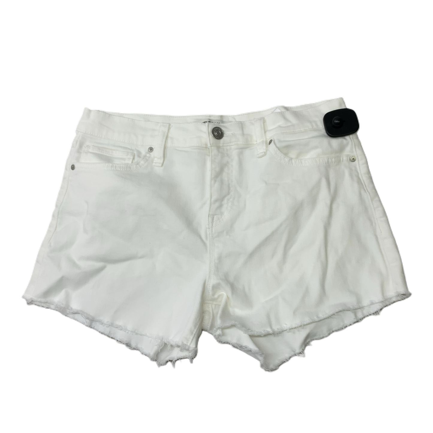 White Denim  Shorts Designer By Hudson  Size: 8