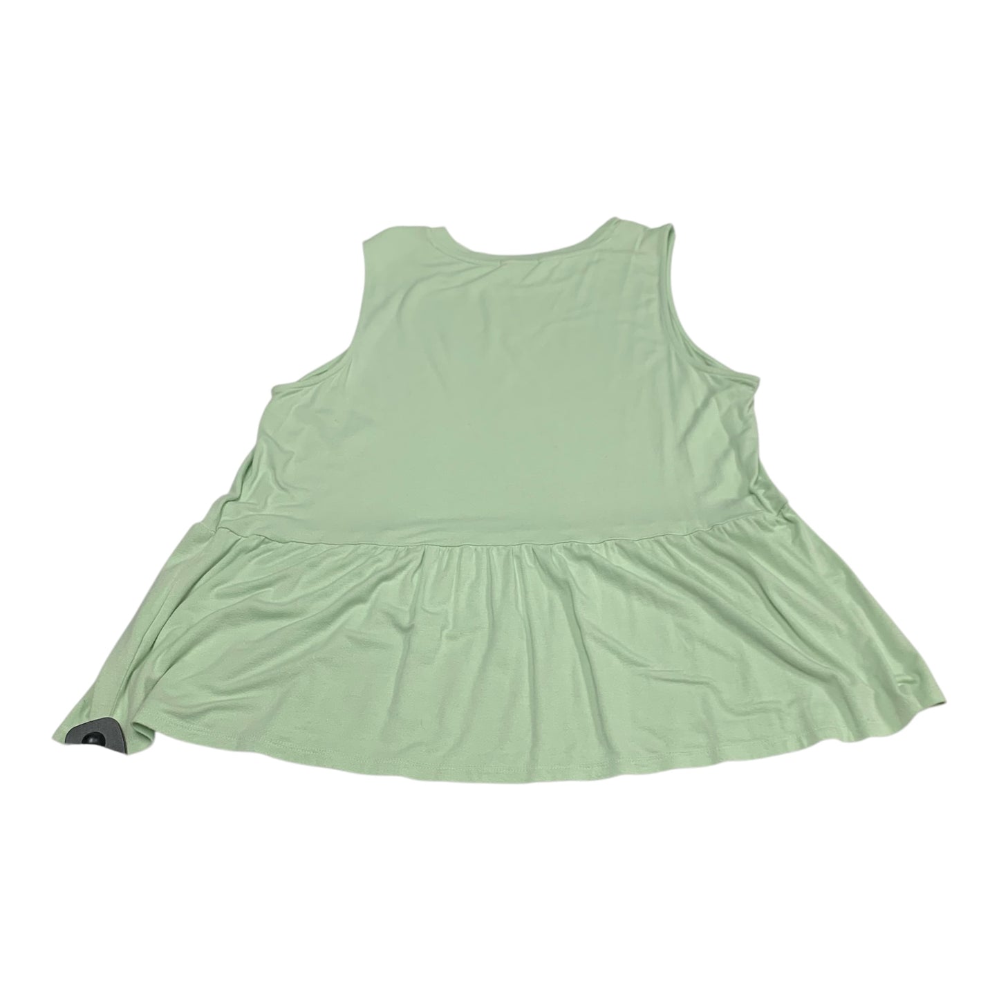 Top Sleeveless By Nine West In Green, Size: Xl