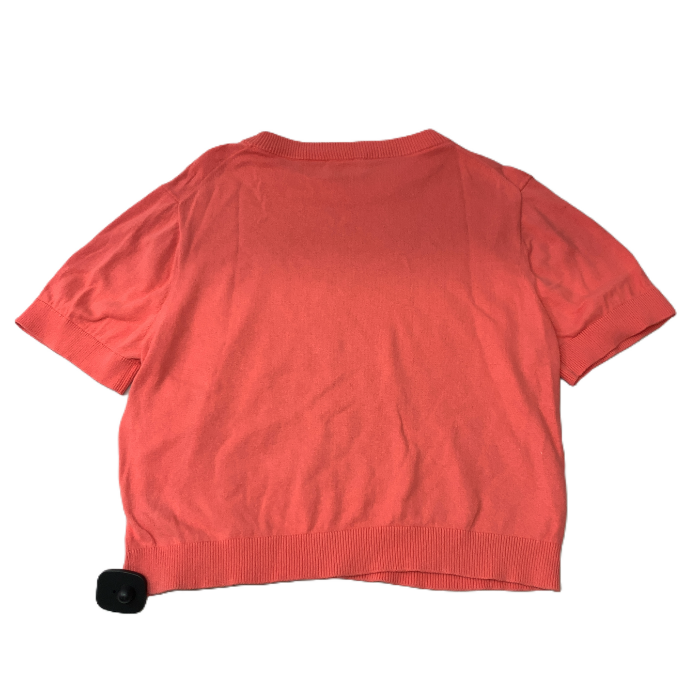 Coral  Top Short Sleeve Designer By Kate Spade  Size: Xl