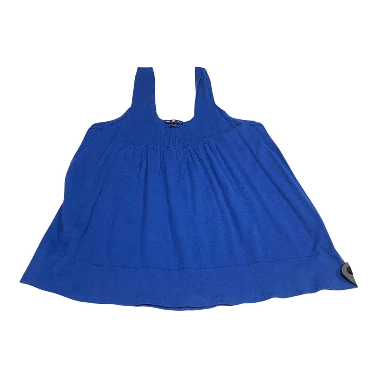 Top Sleeveless Basic By Gap In Blue, Size: Xl