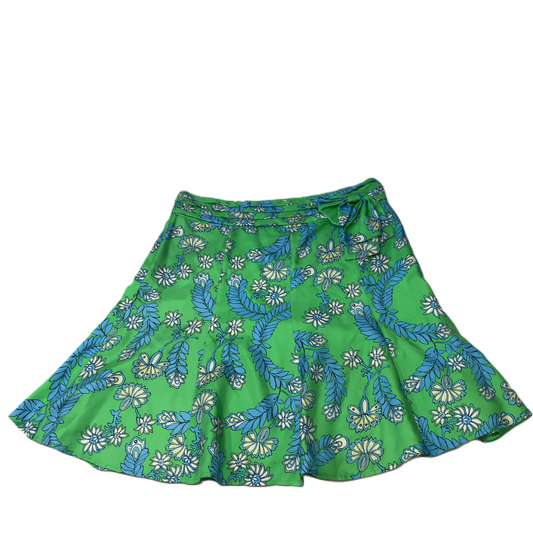 Blue & Green  Skirt Designer By Lilly Pulitzer  Size: M