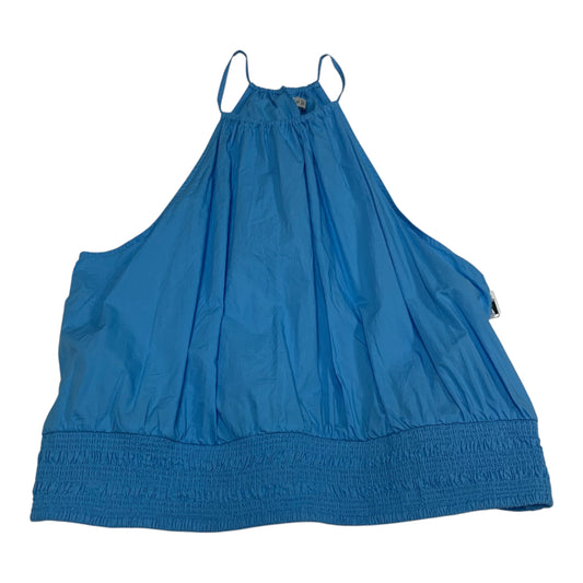 Top Sleeveless By A New Day In Blue, Size: Xl