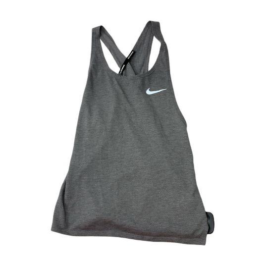 Grey  Athletic Tank Top By Nike Apparel  Size: Xs