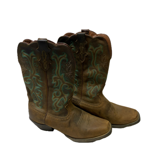 Brown  Boots Western By Justin  Size: 9.5