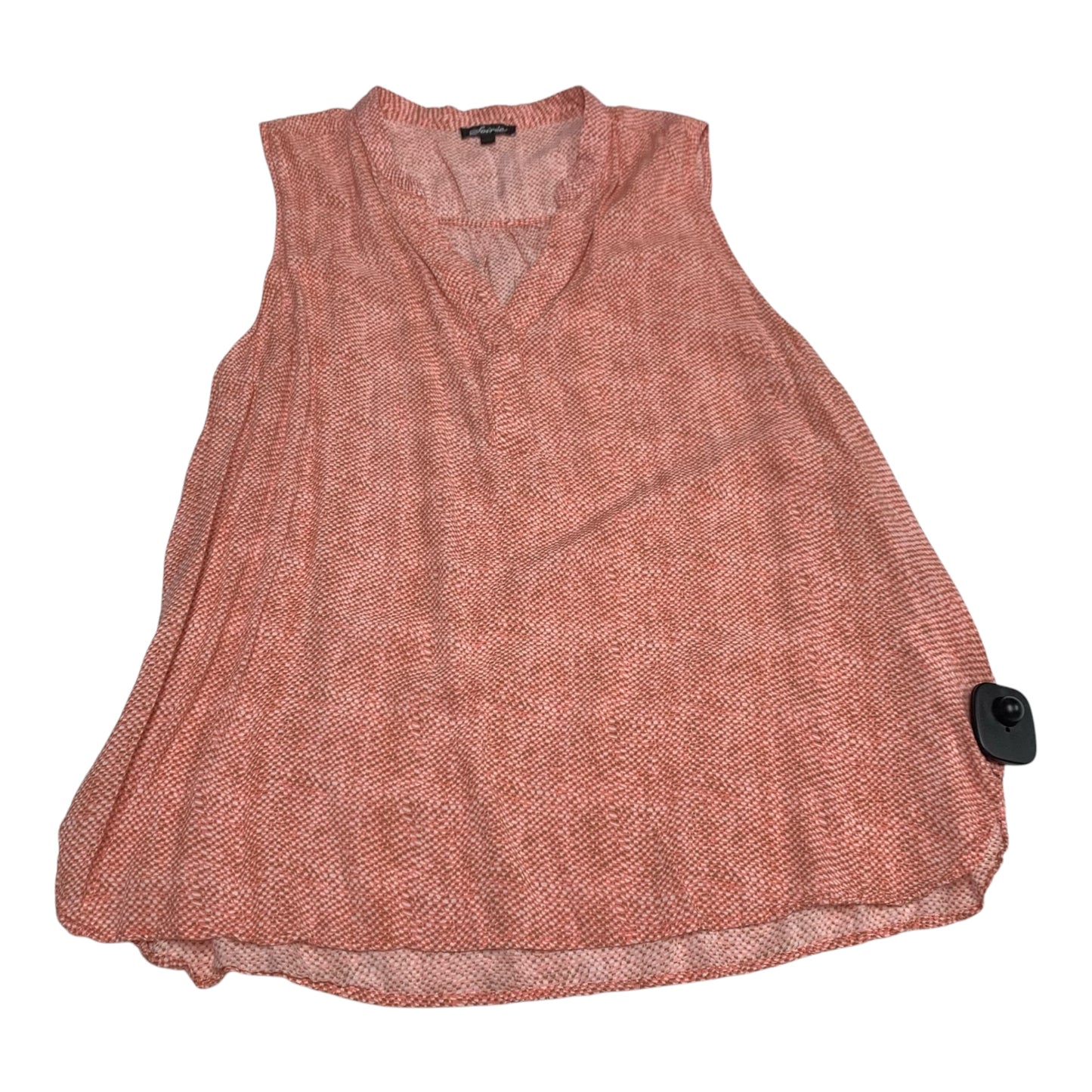 Top Sleeveless By Clothes Mentor In Pink, Size: Xl