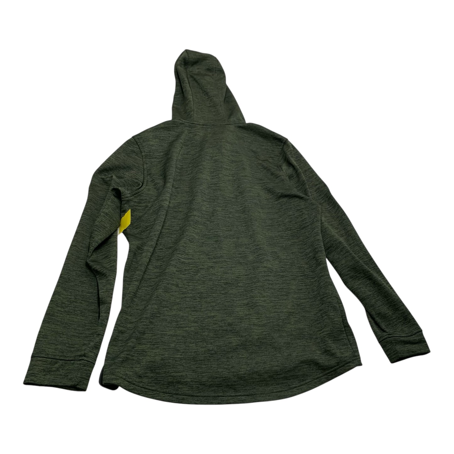 Athletic Sweatshirt Hoodie By Under Armour In Green, Size: M