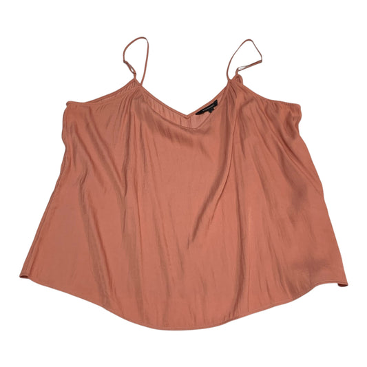 Blouse Sleeveless By Banana Republic In Pink, Size: Xl