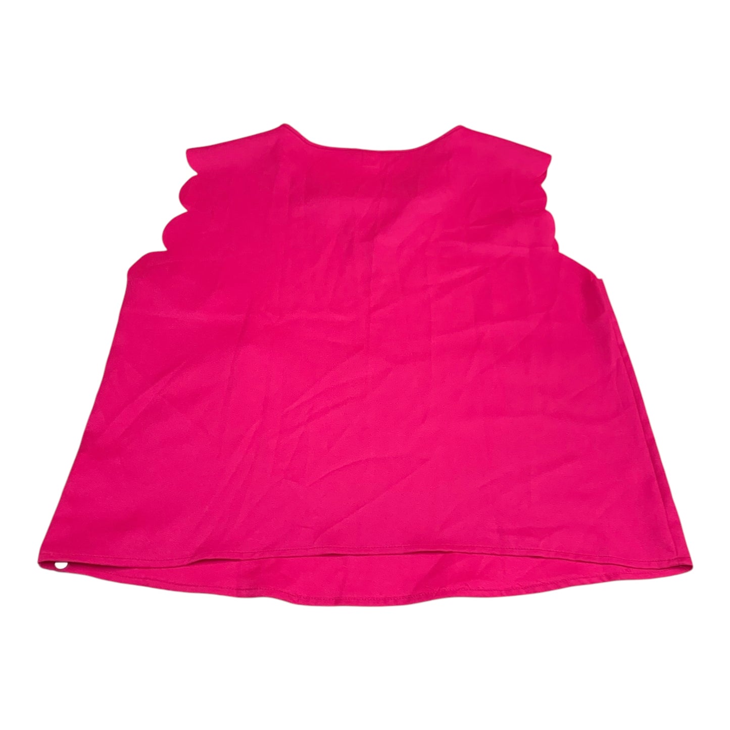 Top Sleeveless Basic By Clothes Mentor In Pink, Size: Xl