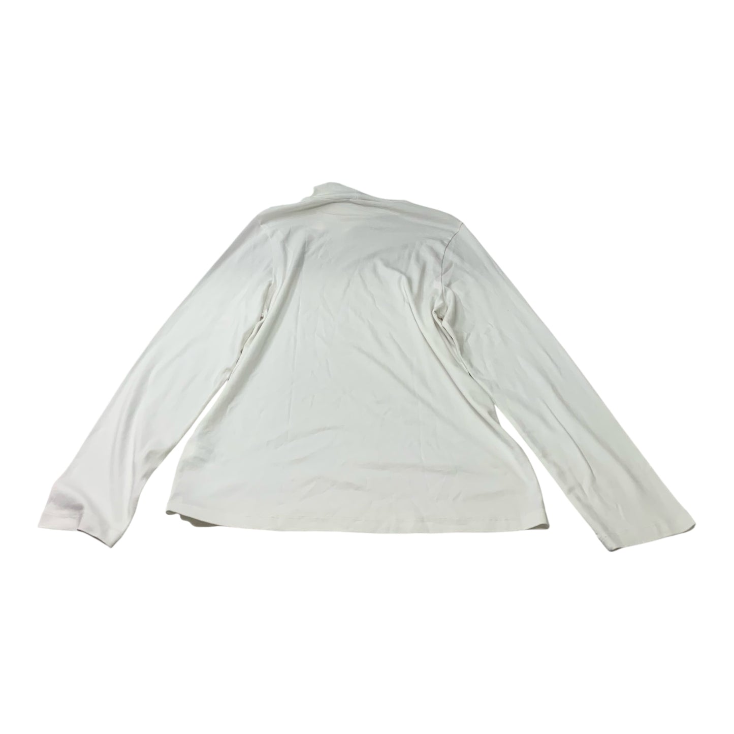 Top Long Sleeve Basic By J. Crew In White, Size: 2x