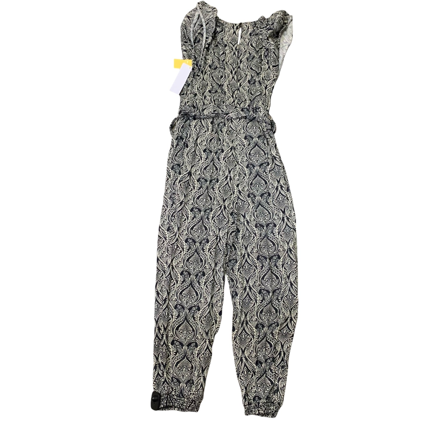 Jumpsuit By Anthropologie In Black & Cream, Size: XS