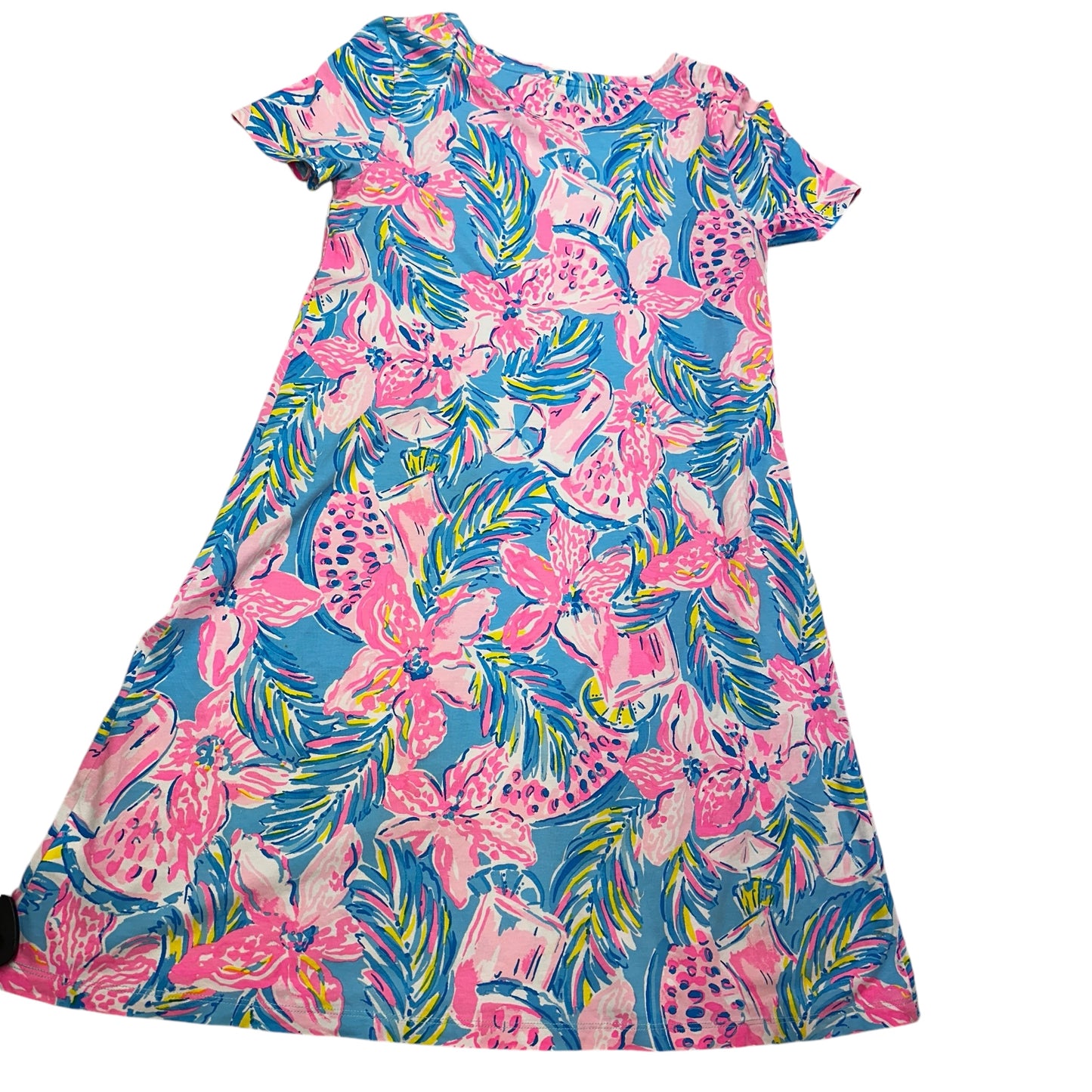 Dress Designer By Lilly Pulitzer In Blue & Pink, Size: S