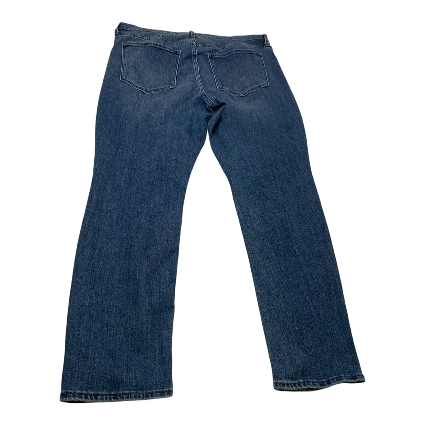 Jeans Straight By Old Navy In Blue Denim, Size: 14p