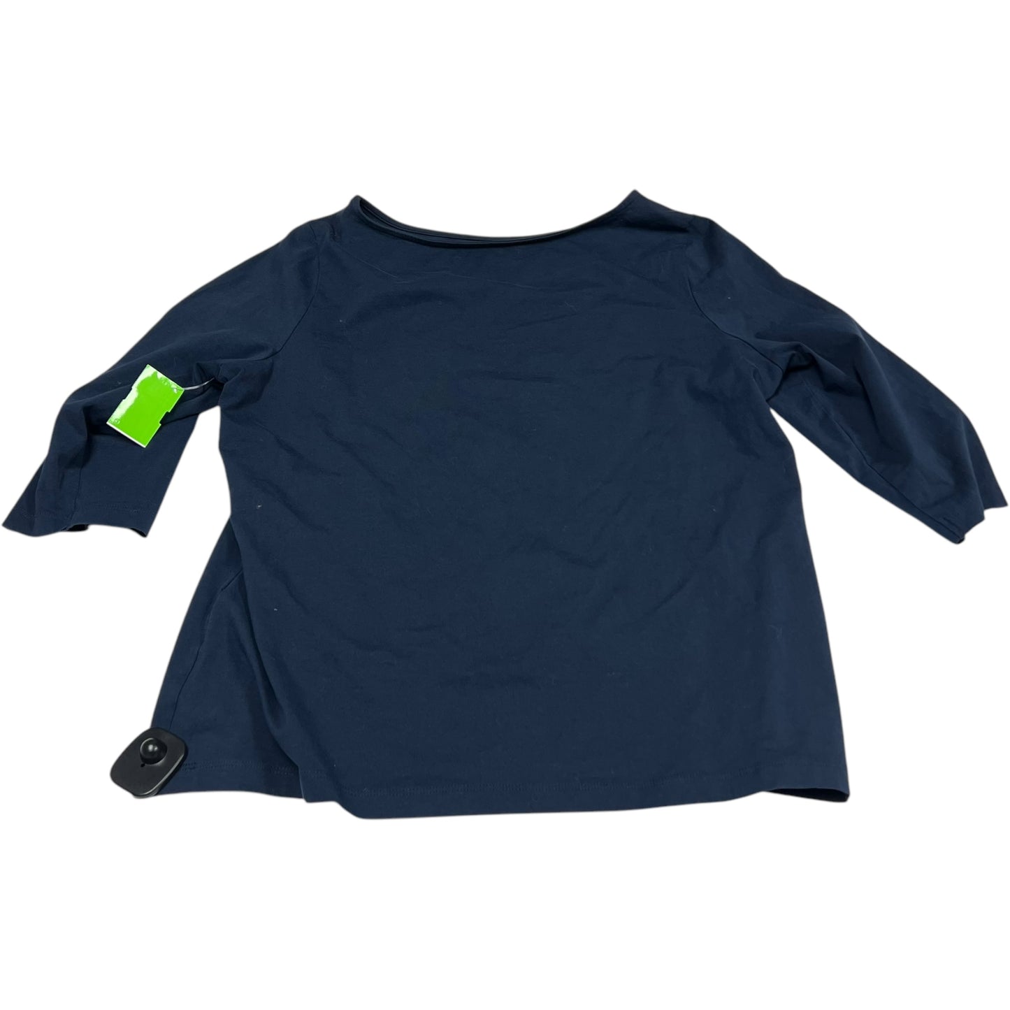 Top 3/4 Sleeve Basic By Tchibo In Navy, Size: S