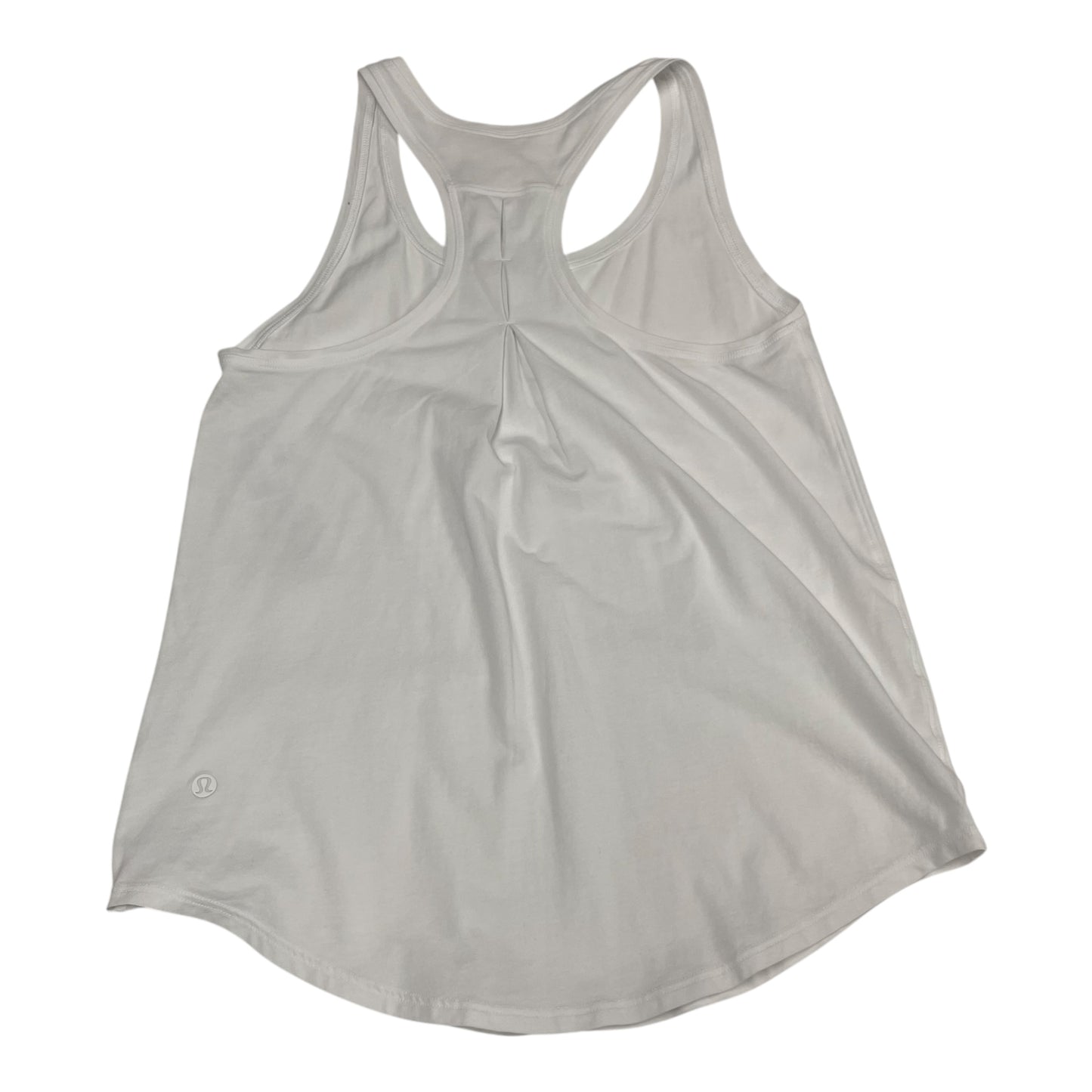 Athletic Tank Top By Lululemon In White, Size: S