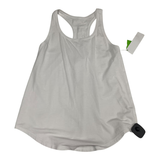 Athletic Tank Top By Lululemon In White, Size: S