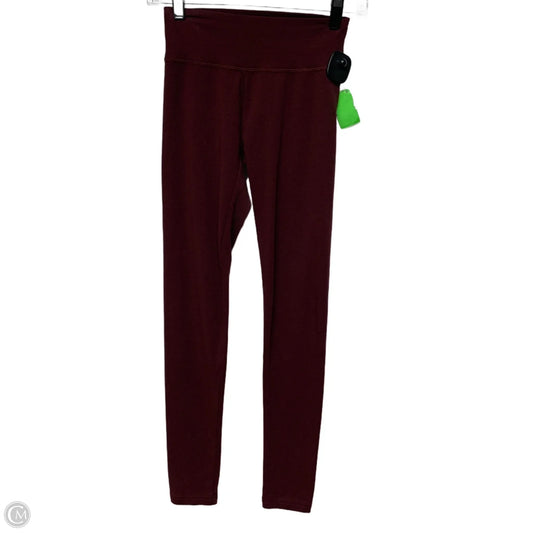 Athletic Leggings By Aerie In Red, Size: Xs