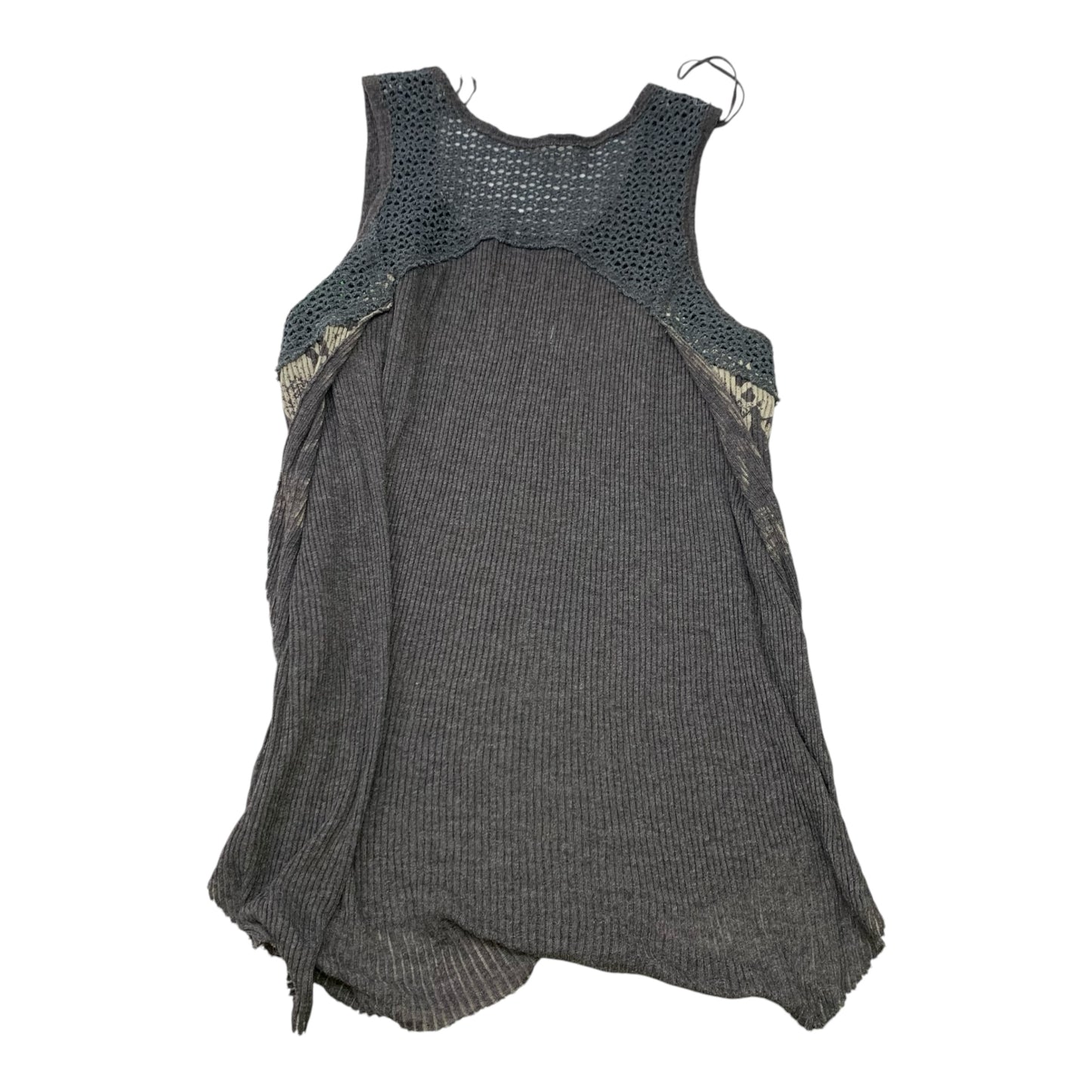 Tunic Sleeveless By We The Free In Grey, Size: M