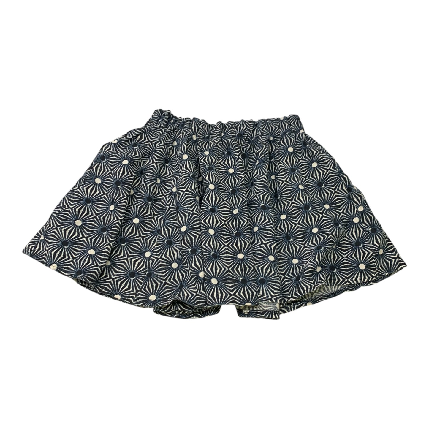 Skirt Mini & Short By Free People In Blue & White, Size: S