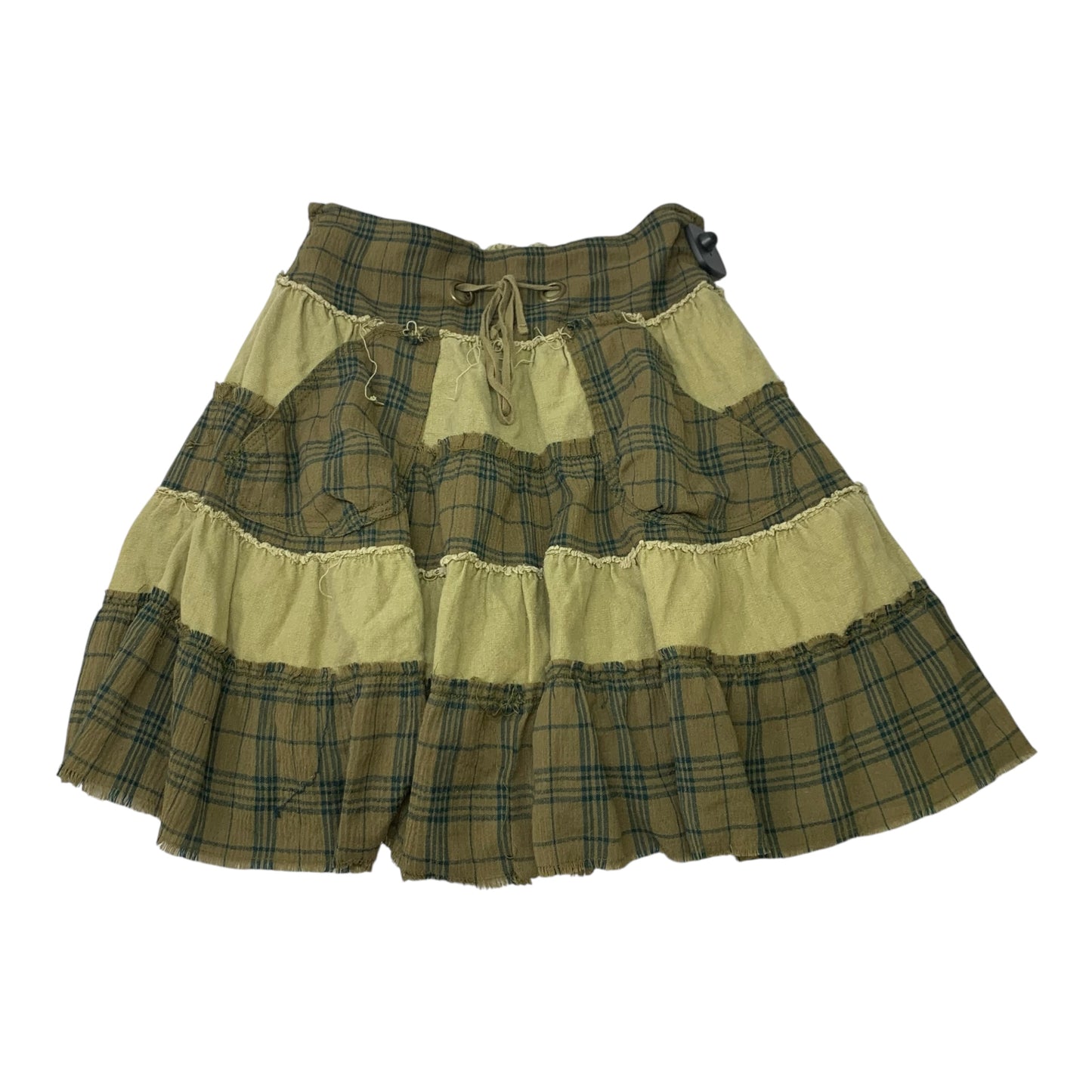 Skirt Mini & Short By Free People In Green, Size: S