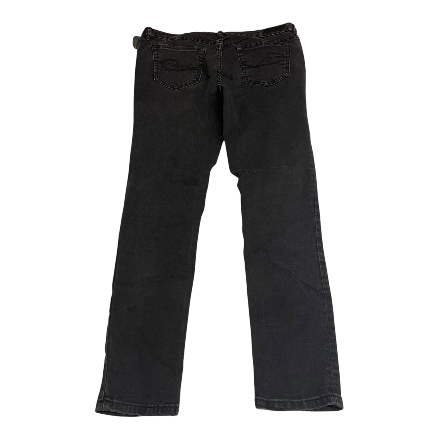 Jeans Skinny By Chip And Pepper In Black Denim, Size: 12