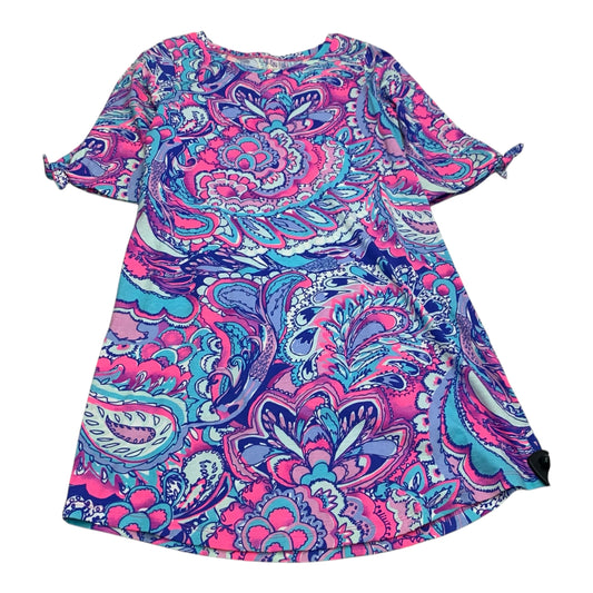 Dress Designer By Lilly Pulitzer In Blue & Pink, Size: M