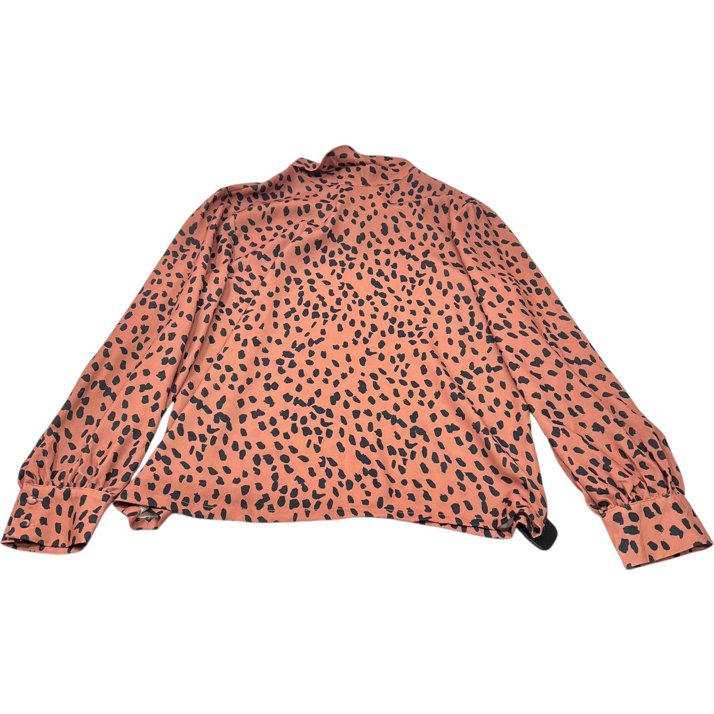 Top Long Sleeve By Clothes Mentor In Animal Print, Size: M