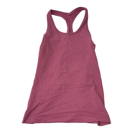 Athletic Tank Top By Lululemon In Pink, Size: S