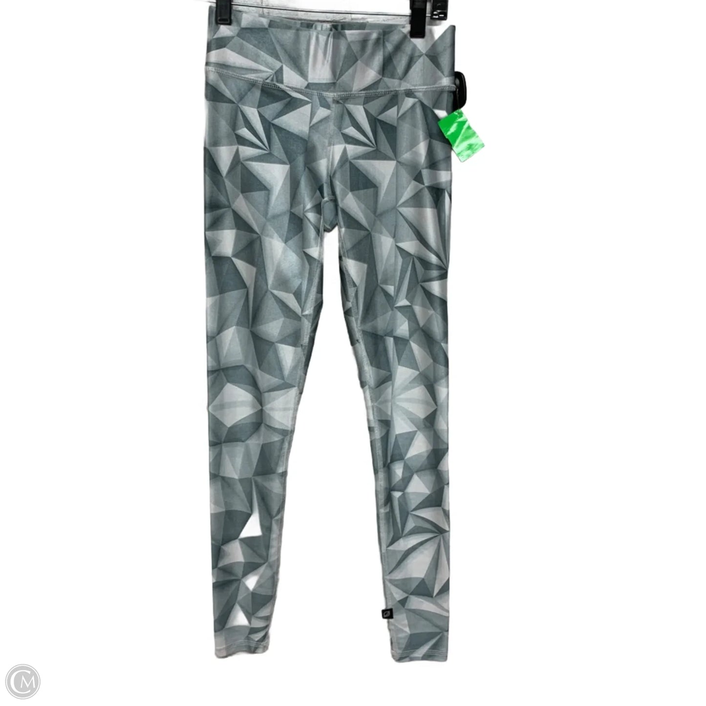 Athletic Leggings By Tarez In Blue & White, Size: Xs