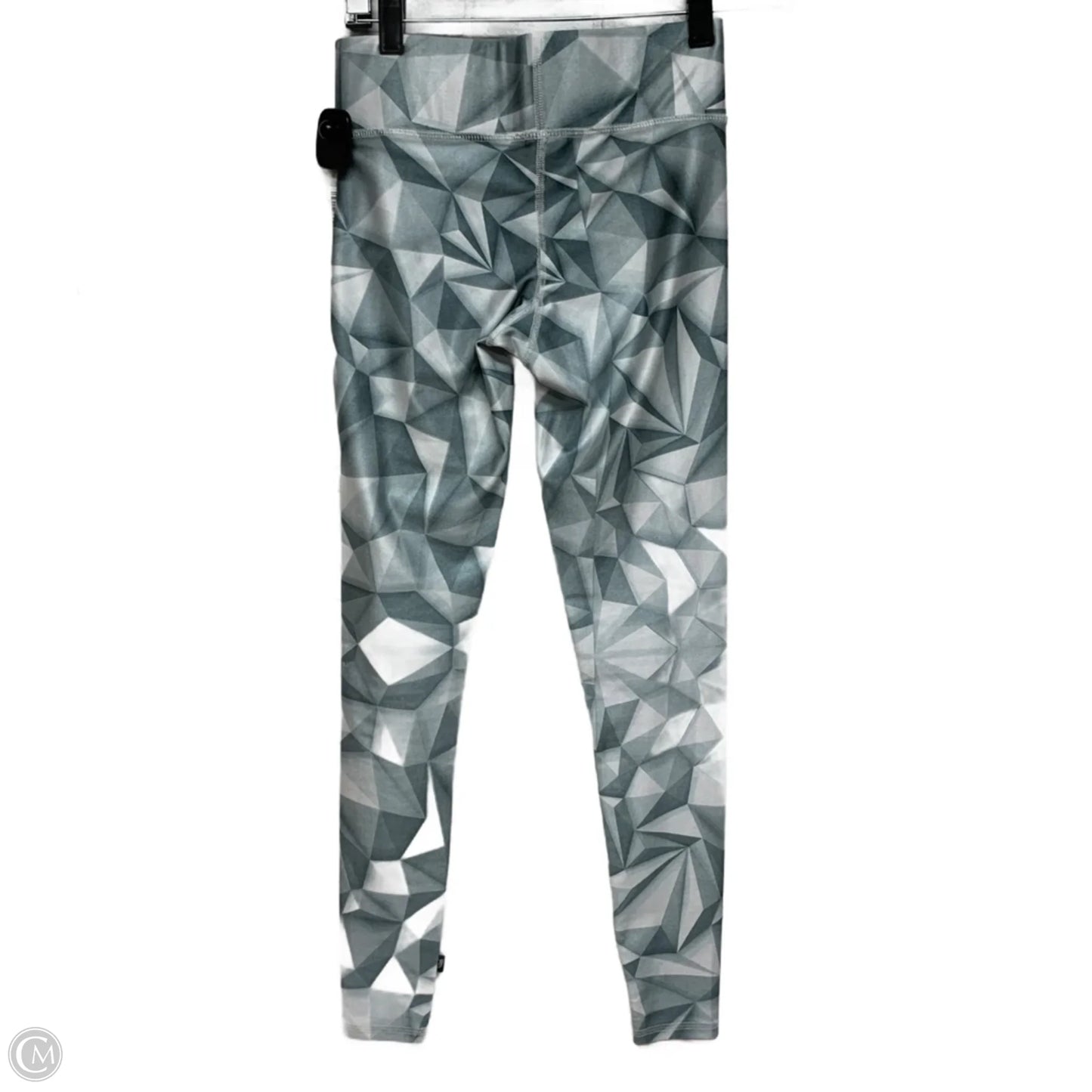 Athletic Leggings By Tarez In Blue & White, Size: Xs