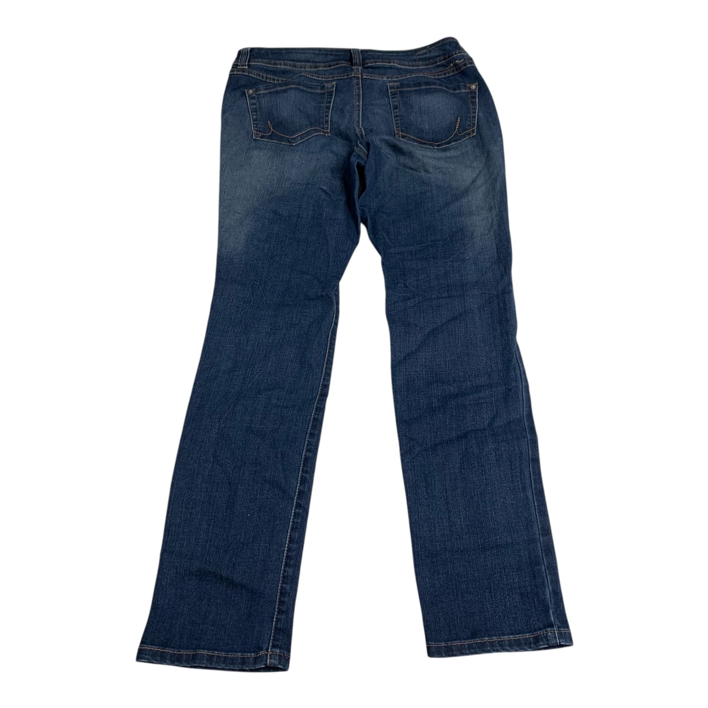 Jeans Skinny By Inc In Blue Denim, Size: 12