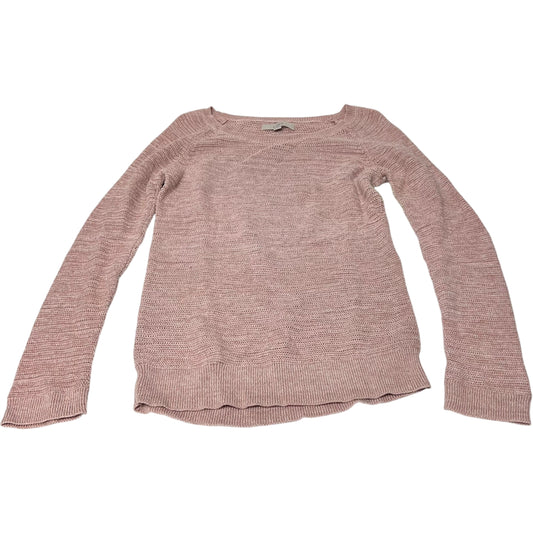 Sweater By Loft In Pink, Size: L