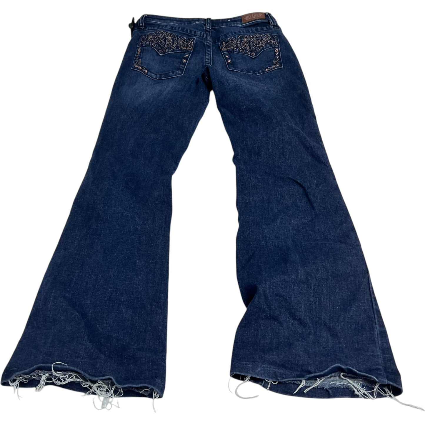 Jeans Flared By Clothes Mentor In Blue Denim, Size: 6