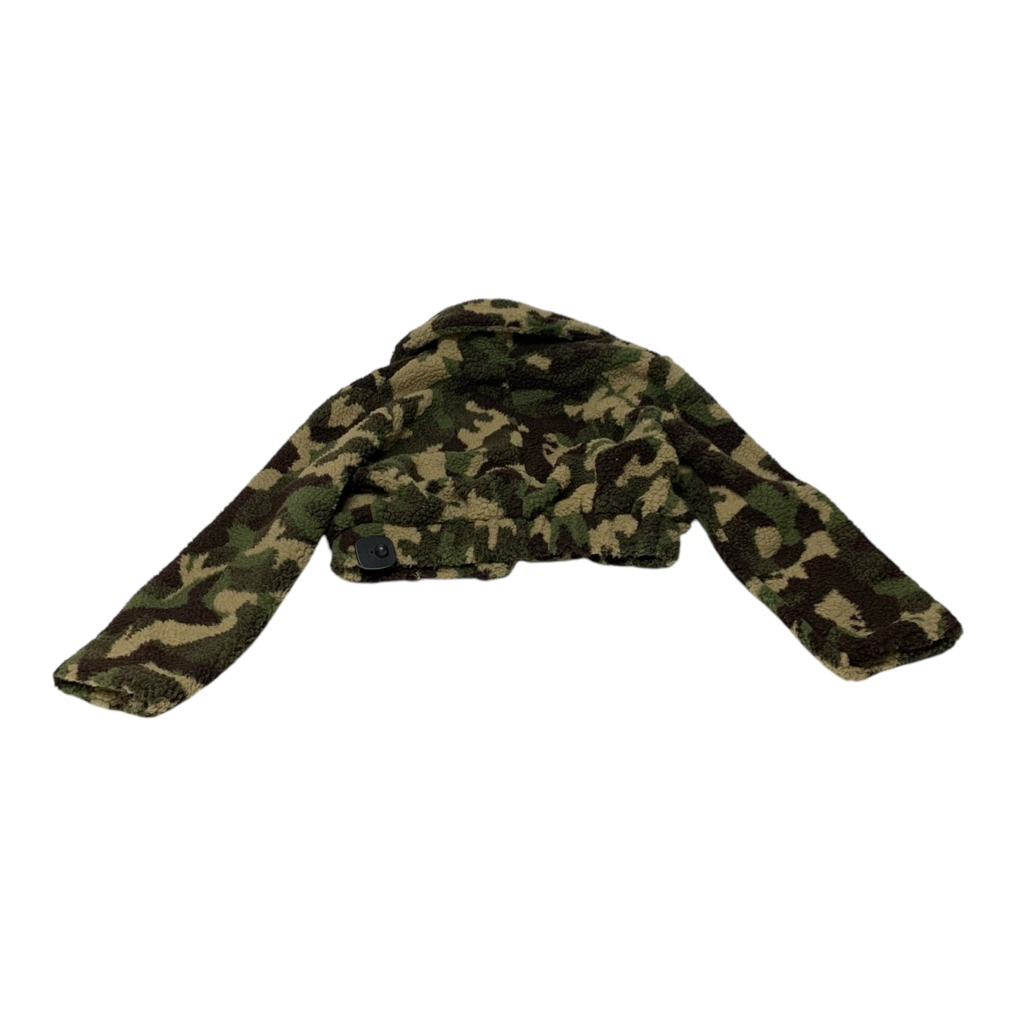 Jacket Faux Fur & Sherpa By Hyfve In Camouflage Print, Size: S