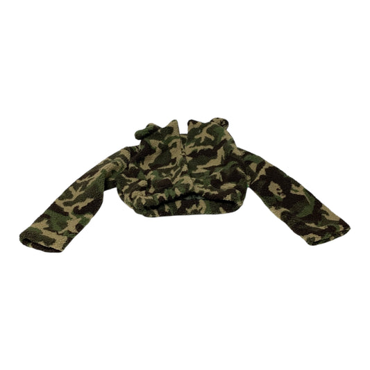 Jacket Faux Fur & Sherpa By Hyfve In Camouflage Print, Size: S