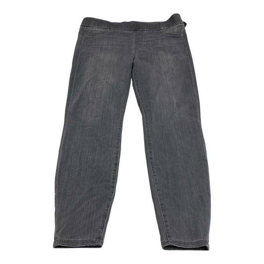 Jeans Skinny By Liverpool In Grey Denim, Size: 16