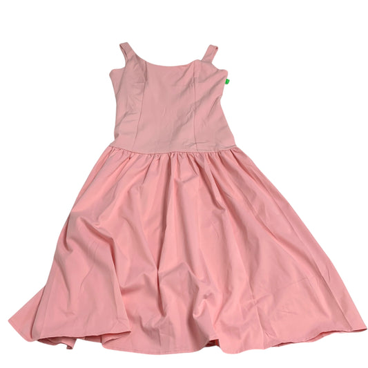 Dress Casual Midi By Clothes Mentor In Pink, Size: M