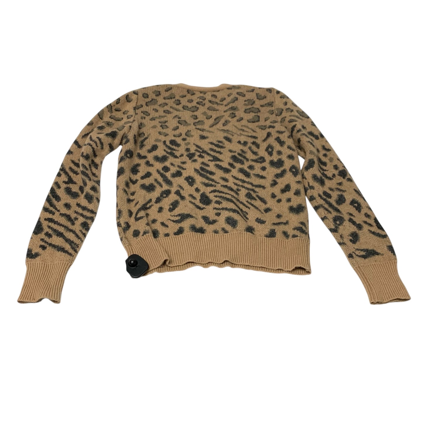 Sweater By Clothes Mentor In Animal Print, Size: M