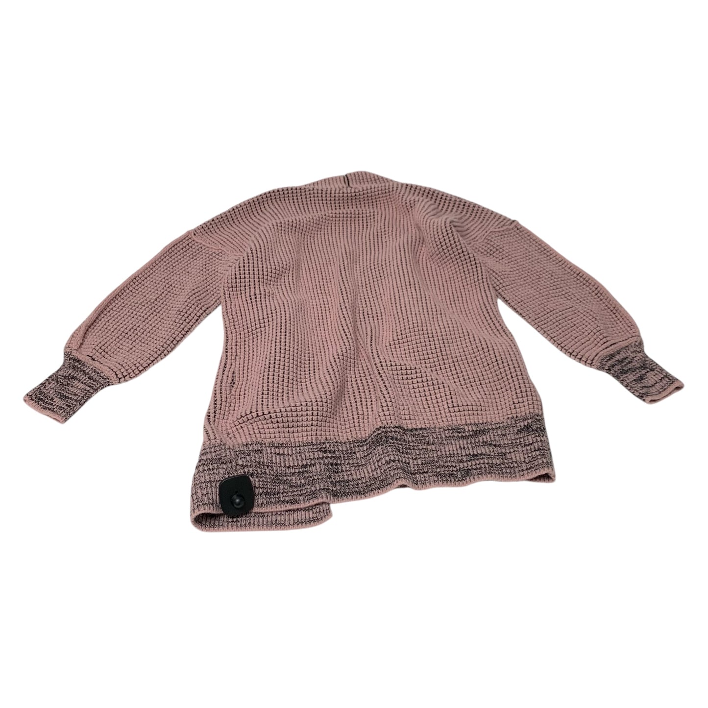 Sweater Cardigan By Clothes Mentor In Pink, Size: S