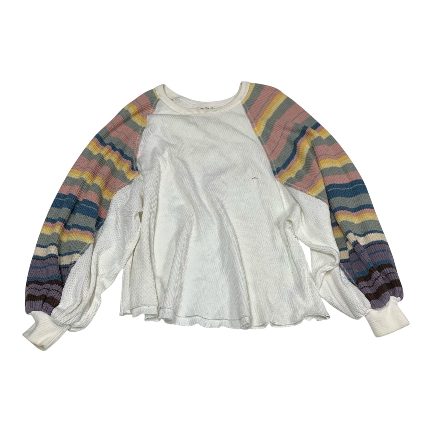 Top Long Sleeve By We The Free In Multi-colored, Size: S