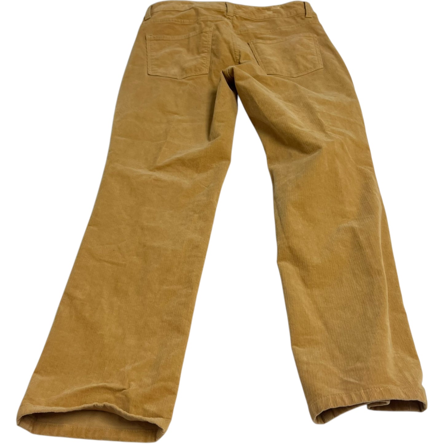 Pants Corduroy By Talbots In Yellow, Size: 8p