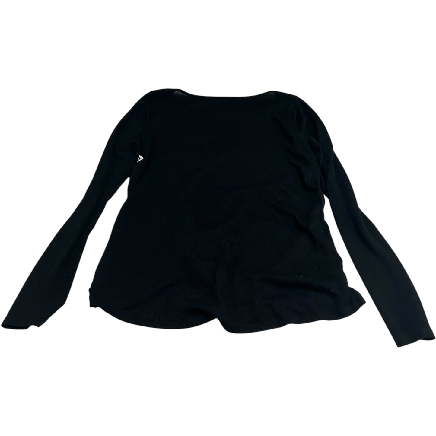 Top Long Sleeve Basic By Loft In Black, Size: S