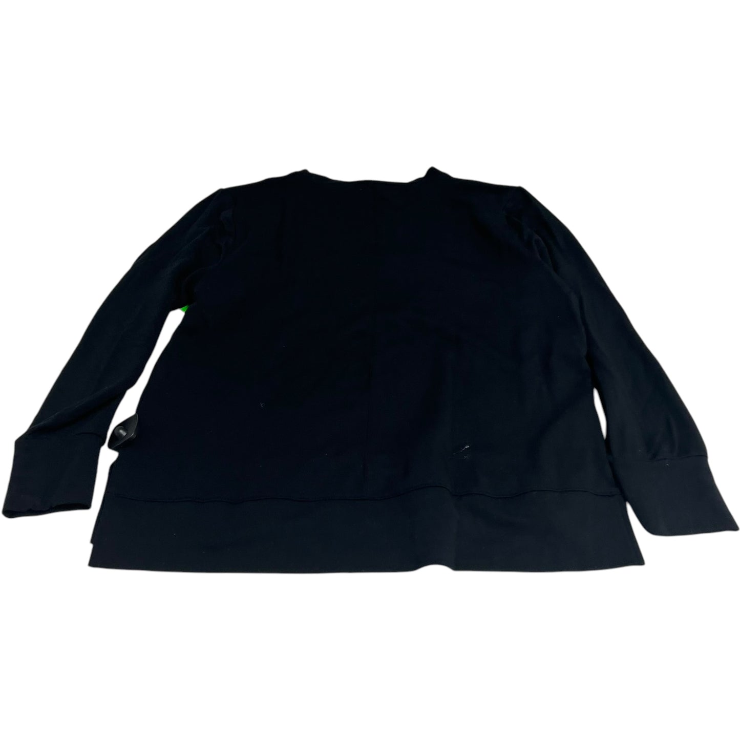 Top Long Sleeve Basic By Loft In Black, Size: L