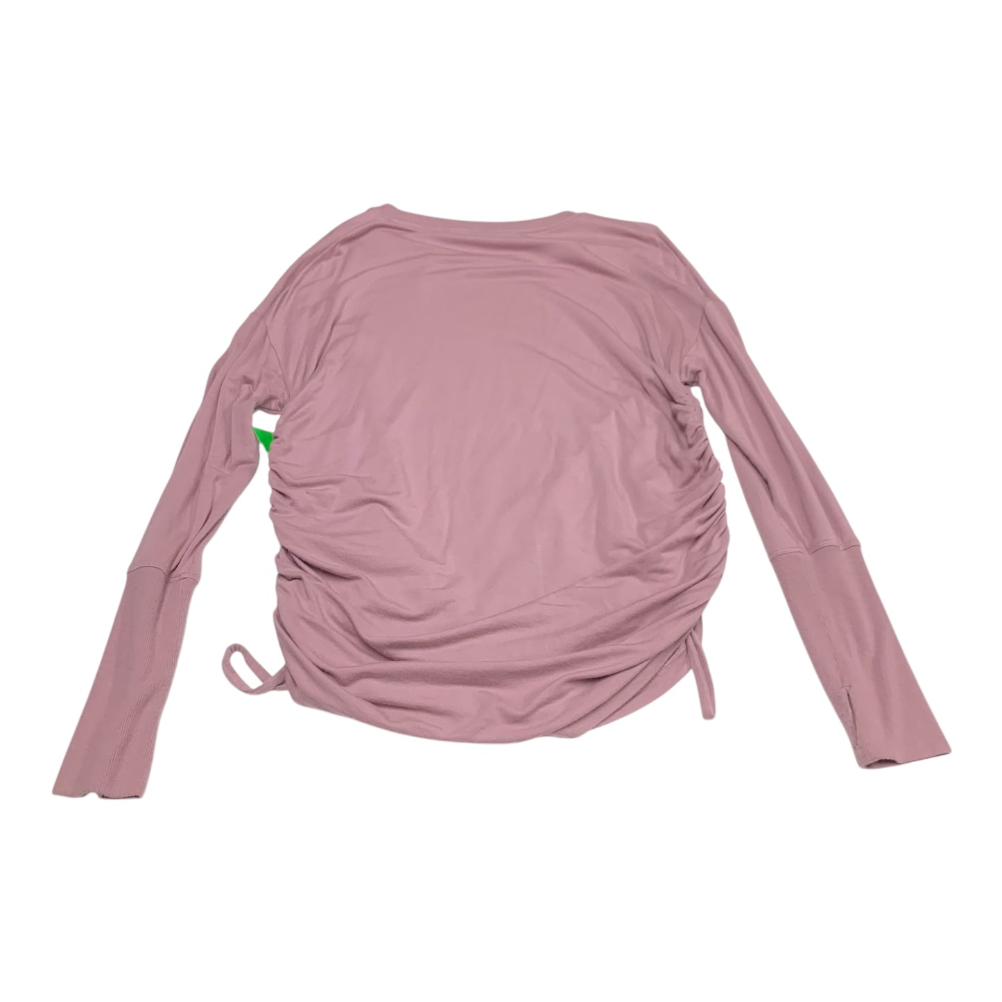 Athletic Top Long Sleeve Crewneck By Athleta In Pink, Size: M