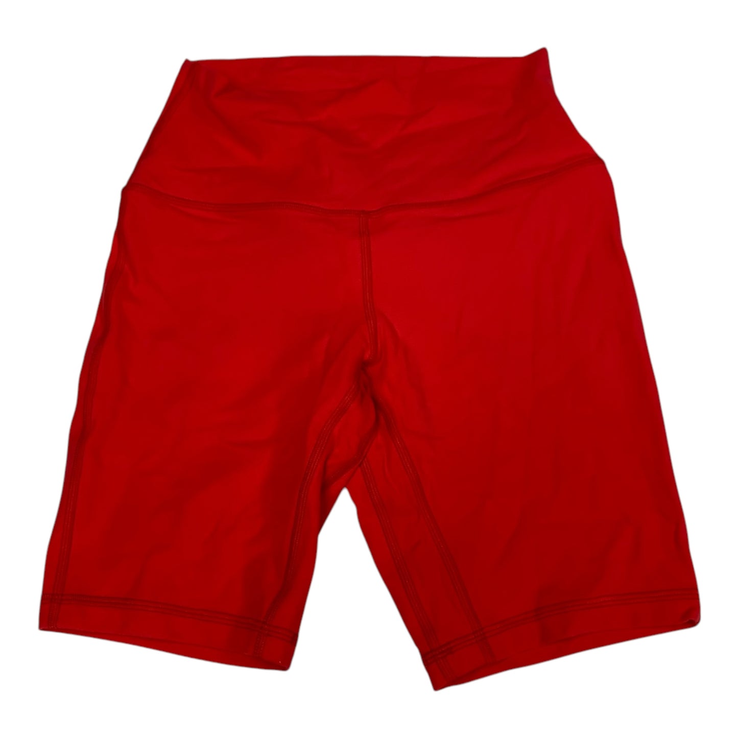 Athletic Shorts By Lululemon In Orange, Size: S