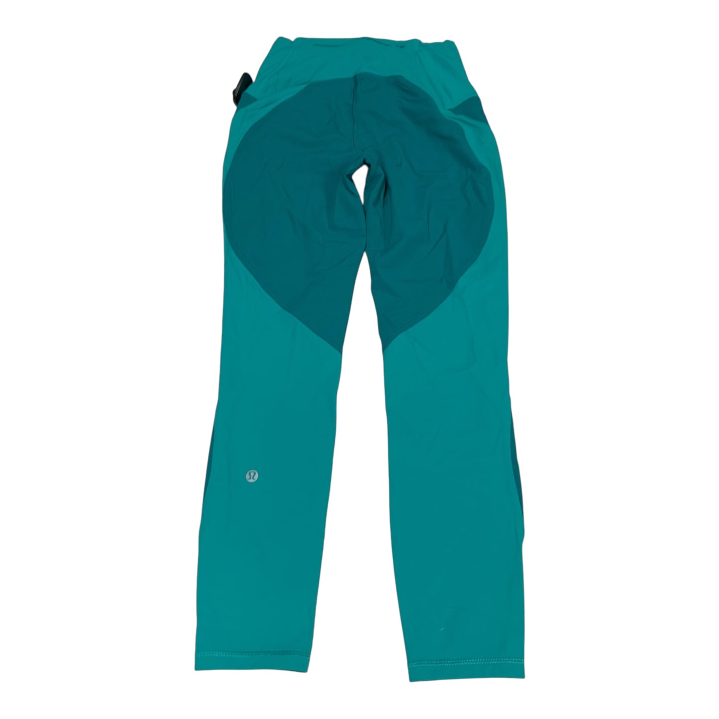 Athletic Leggings By Lululemon In Aqua, Size: S