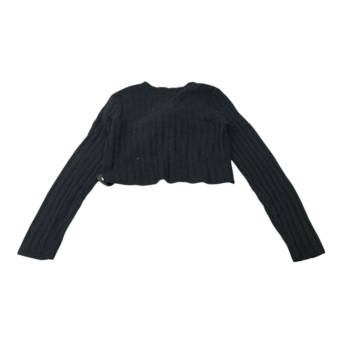 Sweater Cardigan By Full Circle Threads In Black, Size: M