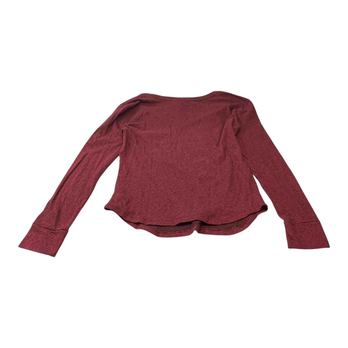 Top Long Sleeve Basic By Bdg In Red, Size: M