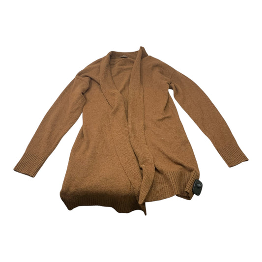 Sweater Cardigan By Loft In Brown, Size: M