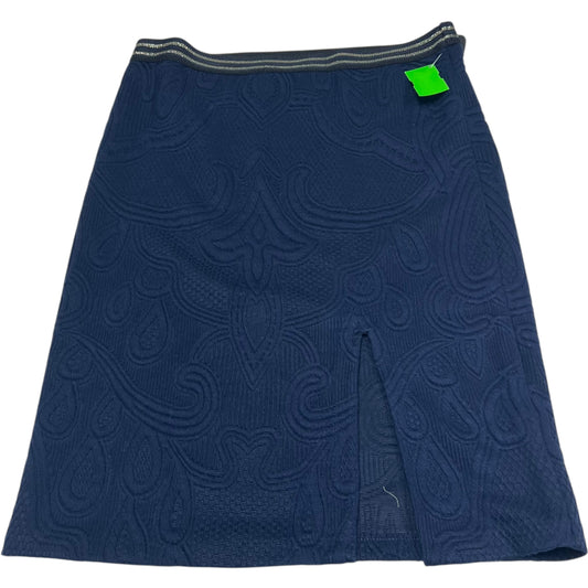 Skirt Midi By Maeve In Navy, Size: L